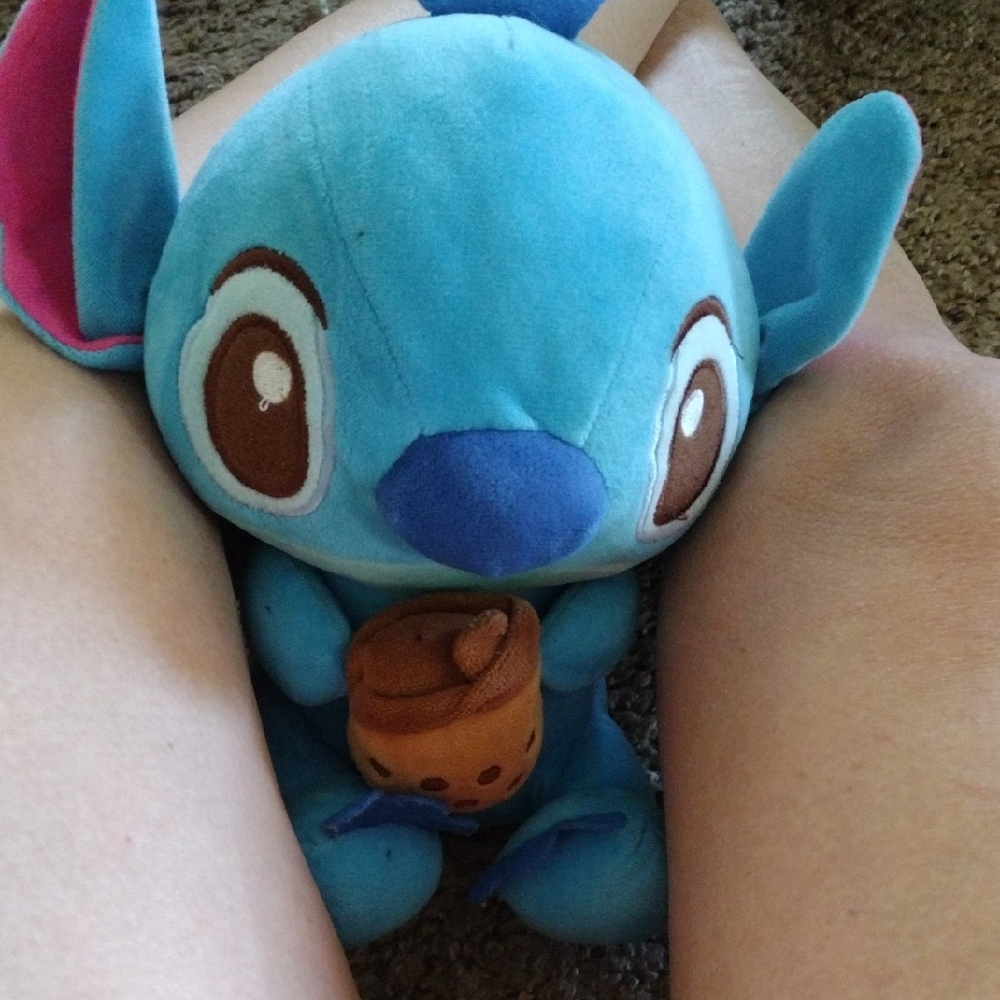 Disney Blue and Brown Stitch Plush Toy